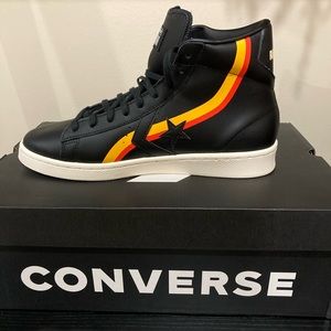 Converse All Star Mens Pro Leather Hi ROSWELL RAYGUNS Black  Shoes
